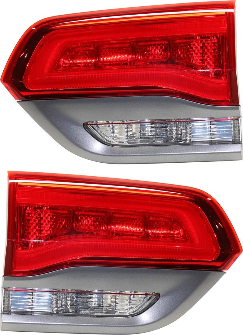 Passenger Side Inner Tail Light Assembly – For Laredo/Limited/Overland – Gray Trim