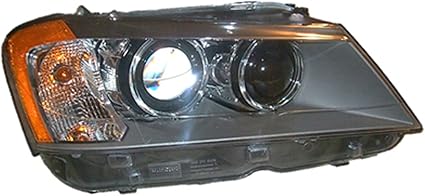 Passenger Side HID Headlight Lens and Housing – Without Adaptive Lamps