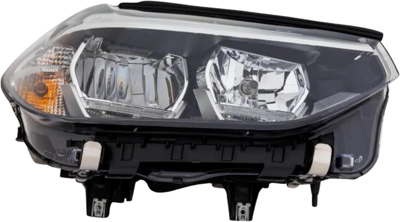 Passenger Side Headlight Lens and Housing – Without Adaptive Lamps – LED Low Beam/Halogen High Beam – Without Logo