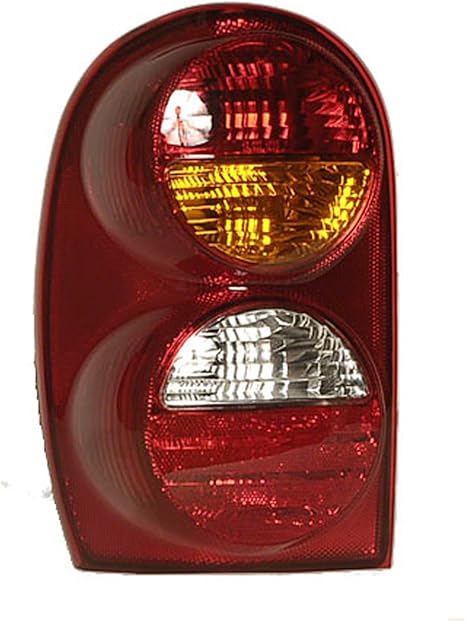 Driver Side Tail Light Assembly – With Amber Turn Signal Lens