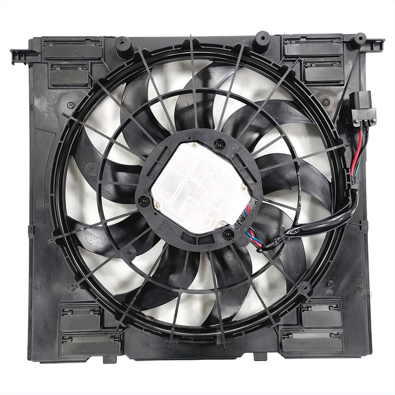 Radiator and Condenser Fan Assembly – One Big Fan – 600W