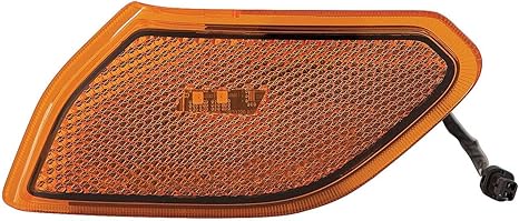 Front Driver Side Side Marker Light Assembly – On Fender Flare – Included with OEM Fender Flare