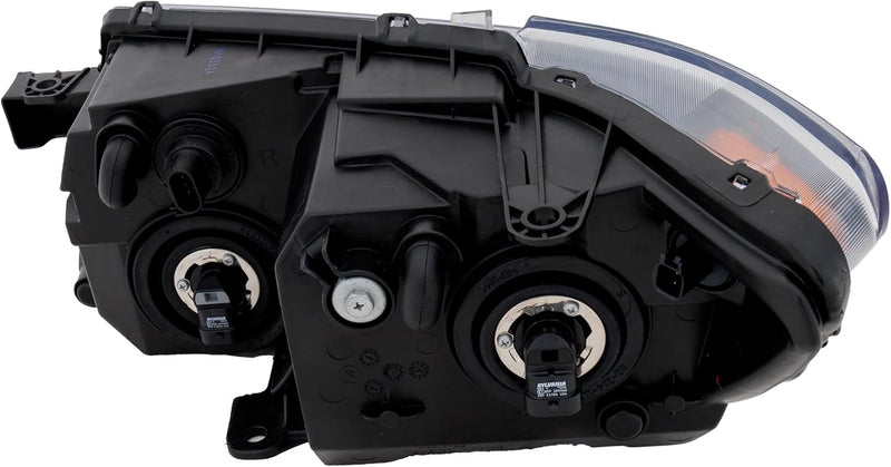 Remanufactured OE Passenger Side Halogen Headlight Assembly – Black