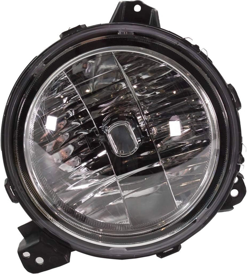 Passenger Side Halogen Headlight Assembly
