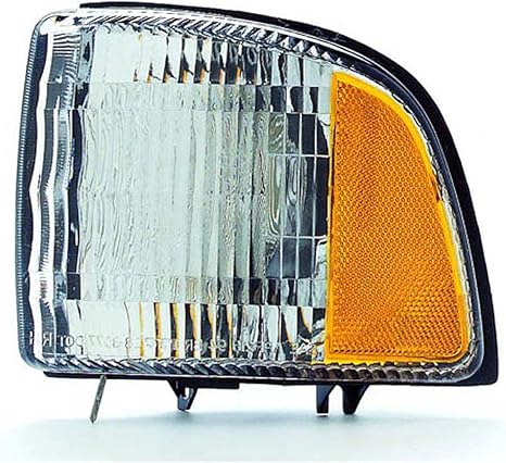 Front Driver Side Turn Signal/Parking Light Lens and Housing – Fits 1994–1998 All 1500 – Fits 1999–2002 Without Sport Except 2002 1500