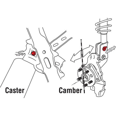 Alignment Caster / Camber Cam Bolt Kit Specialty Products Company 72350