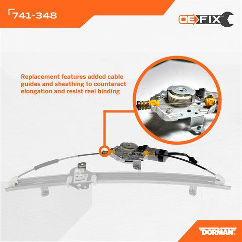 Window Motor and Regulator Assembly Dorman-OE Solutions 741-348