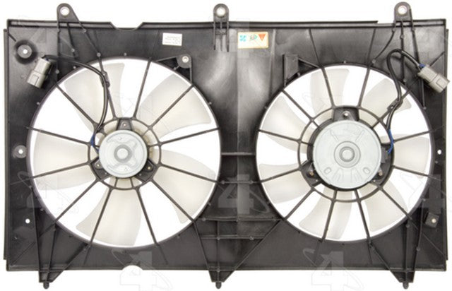 Dual Radiator and Condenser Fan Assembly Four Seasons 75358