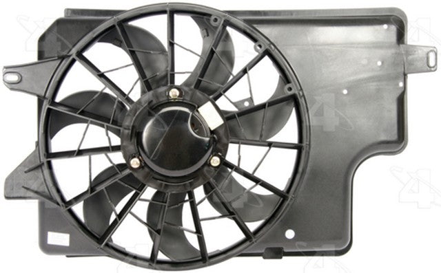 Dual Radiator and Condenser Fan Assembly Four Seasons 75405