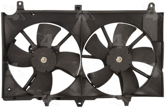 Dual Radiator and Condenser Fan Assembly Four Seasons 75628