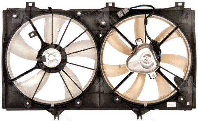 Dual Radiator and Condenser Fan Assembly Four Seasons 76104