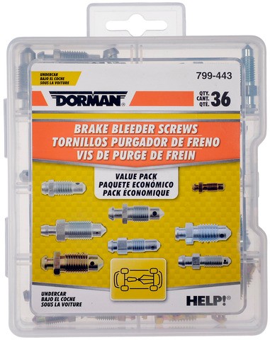 Brake Bleeder Screw Set Dorman-Help 799-443