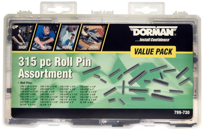 Roll Pin Assortment Dorman-AutoGrade 799-730
