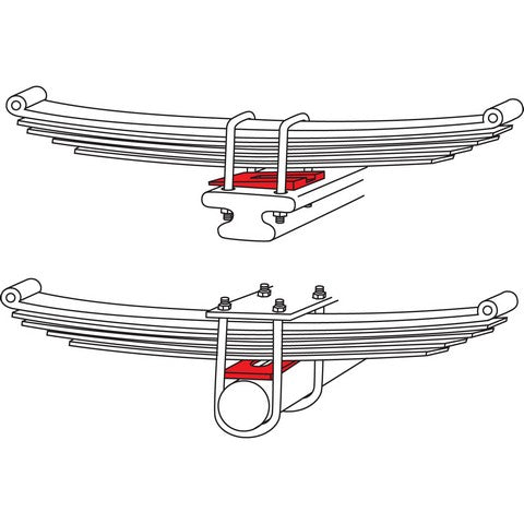 Leaf Spring Shim Kit Specialty Products Company 80999