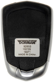 Keyless Entry Transmitter Cover Dorman-Help 92053