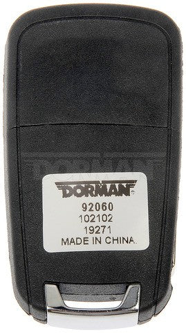 Keyless Entry Transmitter Cover Dorman-Help 92060