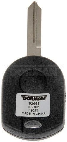 Keyless Entry Transmitter Cover Dorman-Help 92063