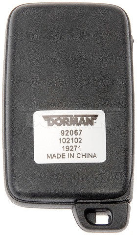 Keyless Entry Transmitter Cover Dorman-Help 92067