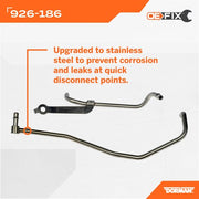 Turbocharger Coolant Line Dorman-OE Solutions 926-186