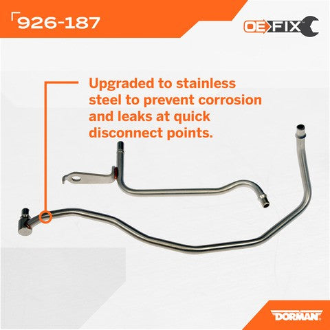Turbocharger Coolant Line Dorman-OE Solutions 926-187