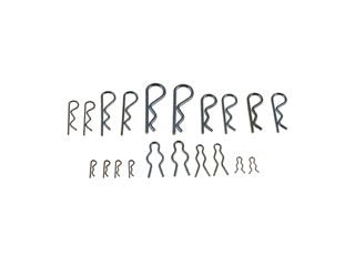 Hair Pin Assortment Dorman-Help 93036