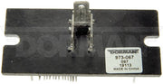 HVAC Blower Motor Resistor Dorman-OE Solutions 973-067