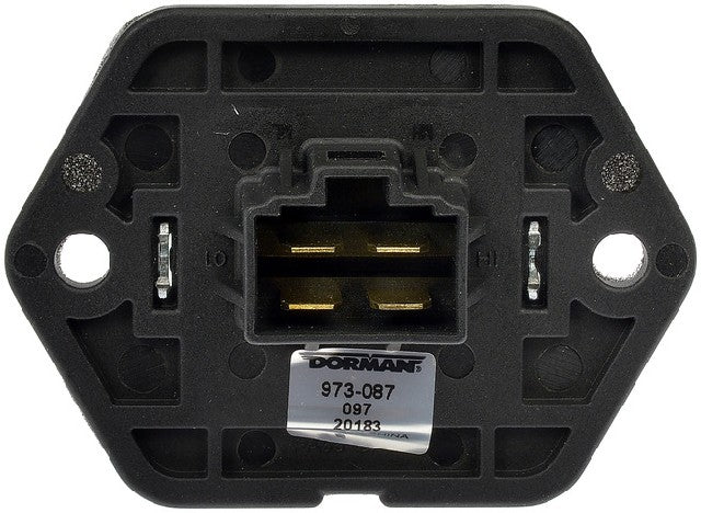 HVAC Blower Motor Resistor Dorman-OE Solutions 973-087
