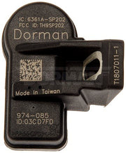 Tire Pressure Monitoring System (TPMS) Sensor Dorman-OE Solutions 974-085