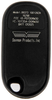 Keyless Entry Transmitter Dorman-Help 99373