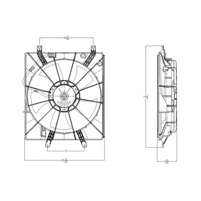 Engine Cooling Fan Assembly  AC3115113