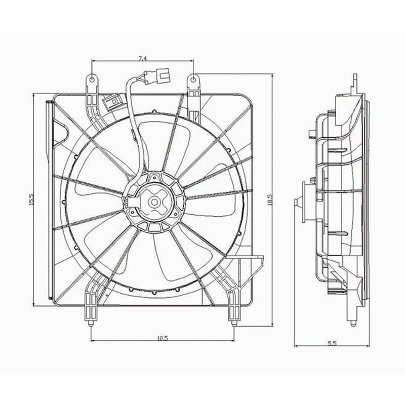 Radiator Fan Assembly