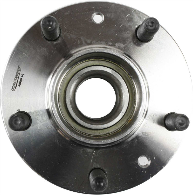 Wheel Hub, With Bearing, 5 x 4.5 in. Bolt Pattern