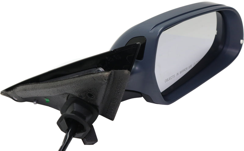 Passenger Side Mirror, Power, Manual Folding, Heated, Paintable, In-housing Signal Light, With memory, W/o Puddle Light, W/o Auto-Dimming, With Blind Spot Detection in Glass | AU1321113