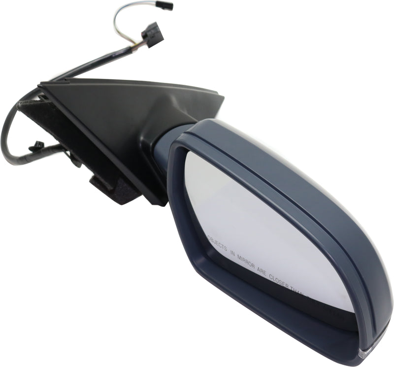 Passenger Side Mirror, Power, Manual Folding, Heated, Paintable, In-housing Signal Light, With memory, W/o Puddle Light, W/o Auto-Dimming, With Blind Spot Detection in Glass | AU1321113
