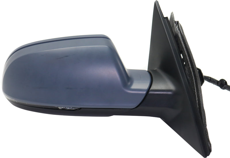 Passenger Side Mirror, Power, Manual Folding, Heated, Paintable, In-housing Signal Light, With memory, W/o Puddle Light, W/o Auto-Dimming, With Blind Spot Detection in Glass | AU1321113
