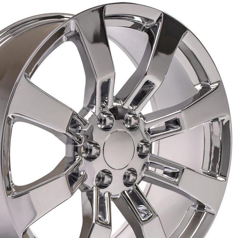 Wheel 22in Replica CA82 fits Cadillac Escalade 22x9 Chrome