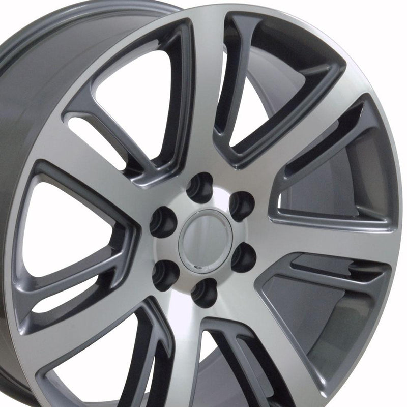 Wheel 22in Replica CA88 fits Cadillac Escalade 22x9 Machined