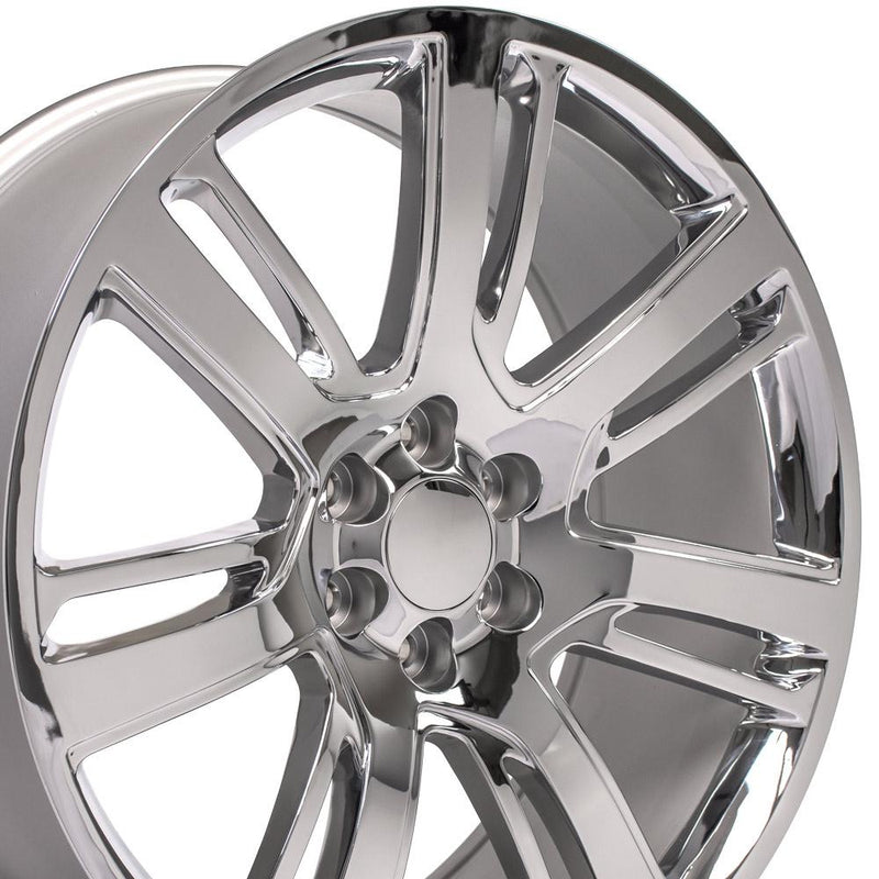 Wheel 24in Replica CA88 fits Cadillac Escalade 24x10 Chrome