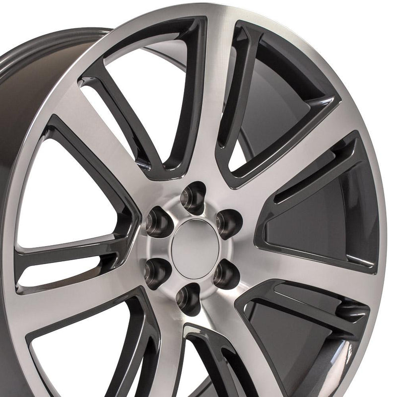 Wheel 24in Replica CA88 fits Cadillac Escalade 24x10 Machined