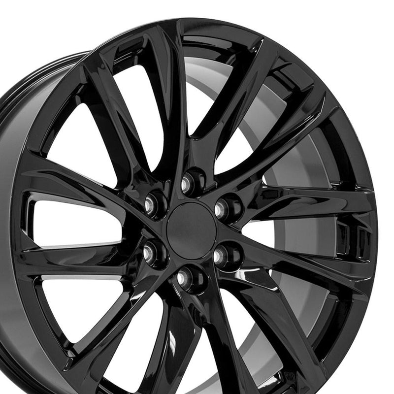 Wheel 22in Replica CA90 fits Cadillac Escalade 22x9 Gloss Black