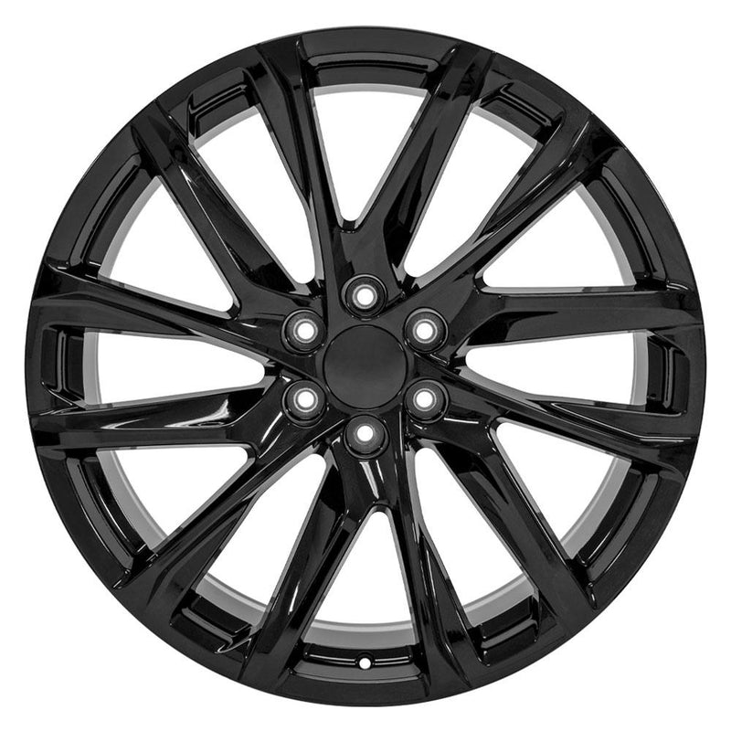 Wheel 24in Replica CA90 fits Cadillac Escalade 24x10 Gloss Black