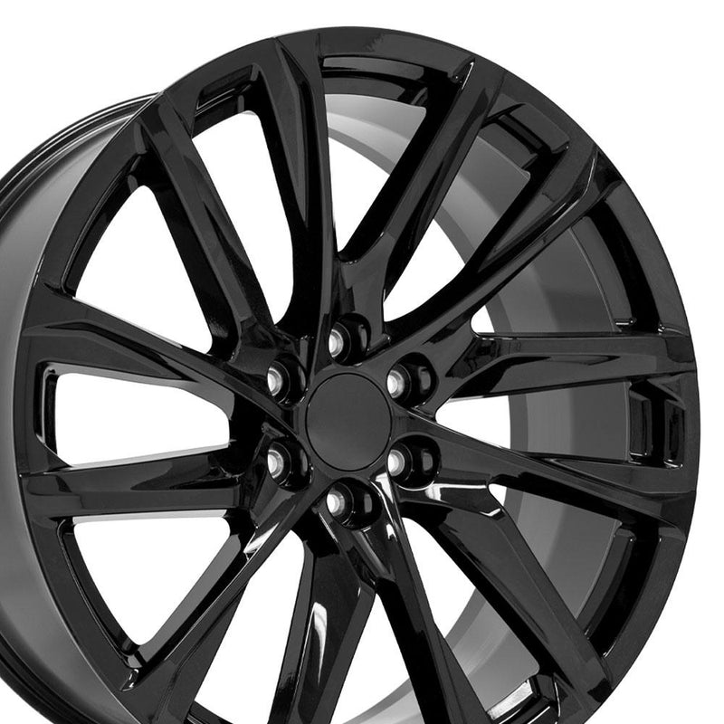 Wheel 24in Replica CA90 fits Cadillac Escalade 24x10 Gloss Black