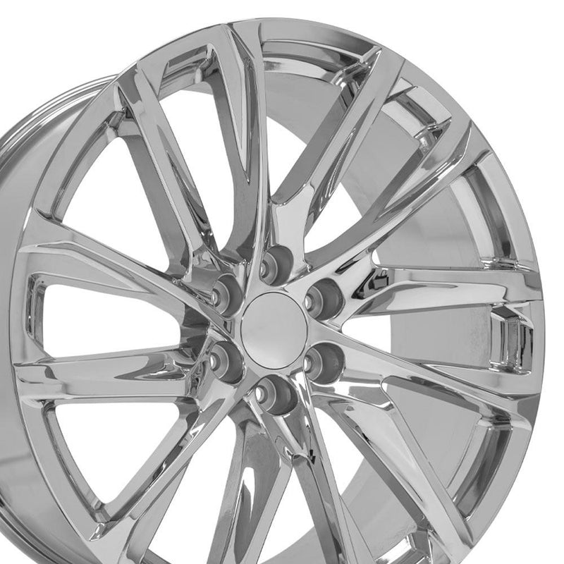 Wheel 24in Replica CA90 fits Cadillac Escalade 24x10 Chrome