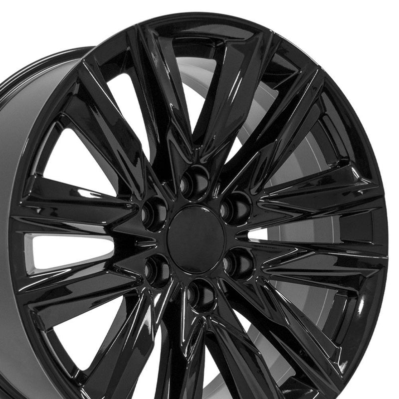 Wheel 20in Replica CA91 fits Cadillac Escalade 20x9 Gloss Black