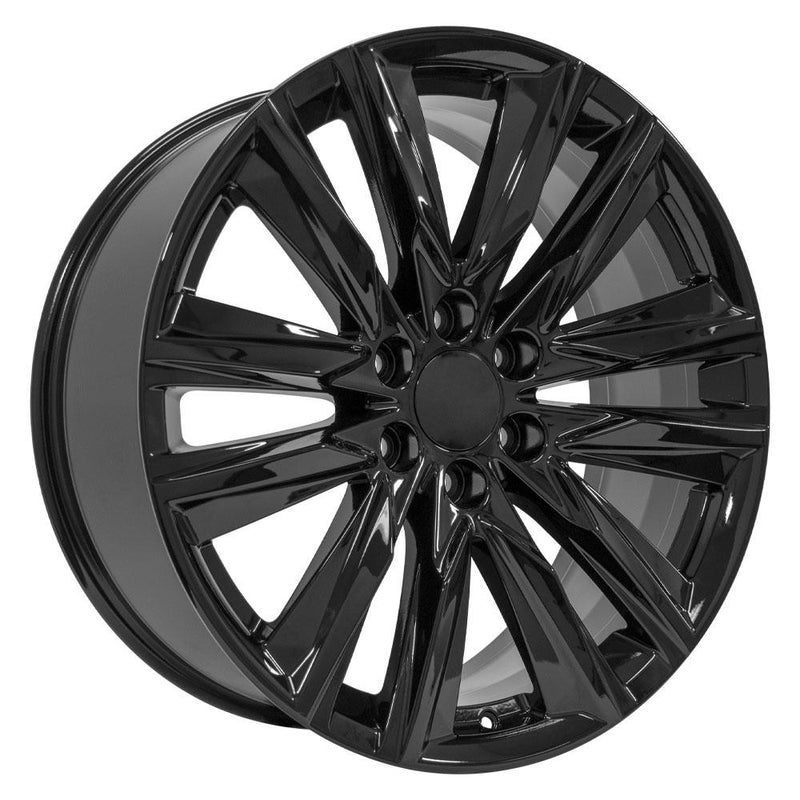 Wheel 22in Replica CA91 fits Cadillac Escalade 22x9 Gloss Black