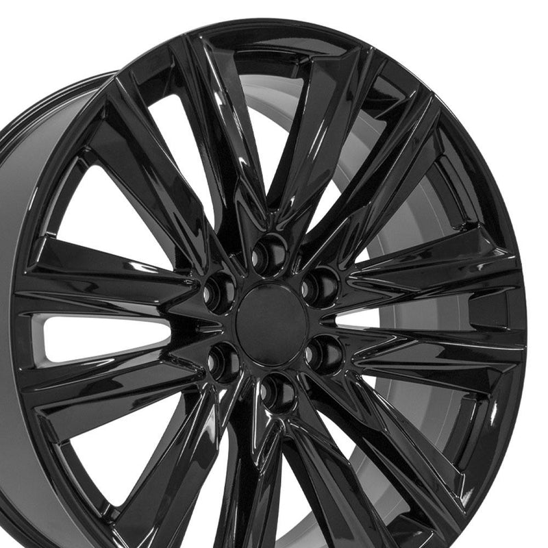 Wheel 22in Replica CA91 fits Cadillac Escalade 22x9 Gloss Black