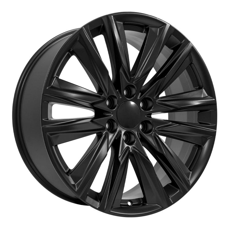 Wheel 22in Replica CA91 fits Cadillac Escalade 22x9 Satin Black
