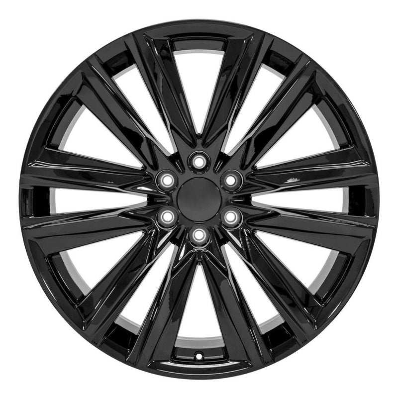 Wheel 24in Replica CA91 fits Cadillac Escalade 24x10 Gloss Black