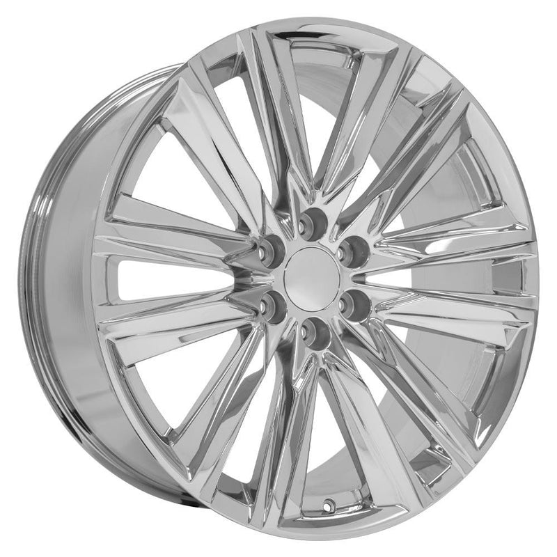 Wheel 24in Replica CA91 fits Cadillac Escalade 24x10 Chrome