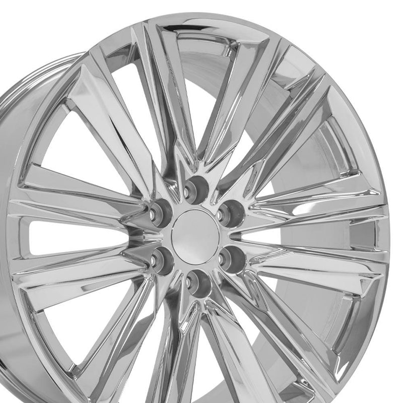 Wheel 24in Replica CA91 fits Cadillac Escalade 24x10 Chrome